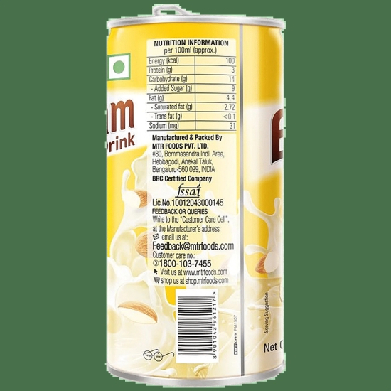 MTR Turmeric Badam Drink, 180 Ml