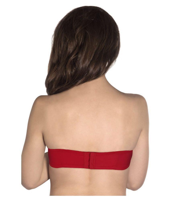 Amante Polyamide Convertable Bra - Red Single - 38B