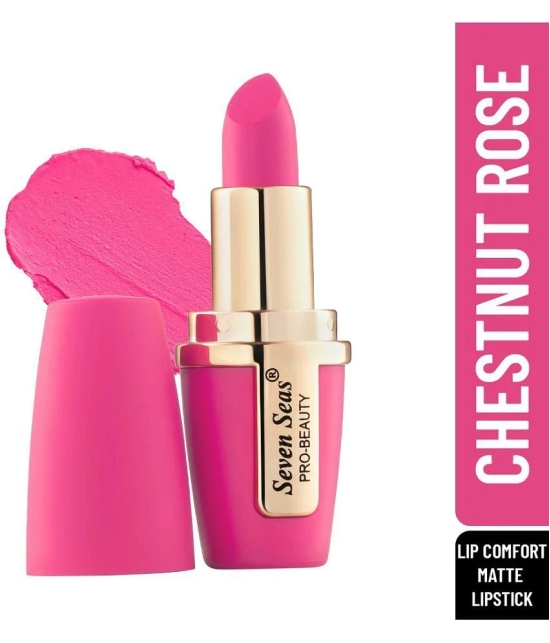 Seven Seas Lip Comfort Velvet Matte Lipstick (Chestnut Rose)