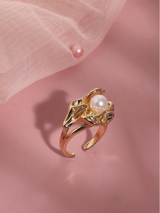 Gold-Plated Finger Ring