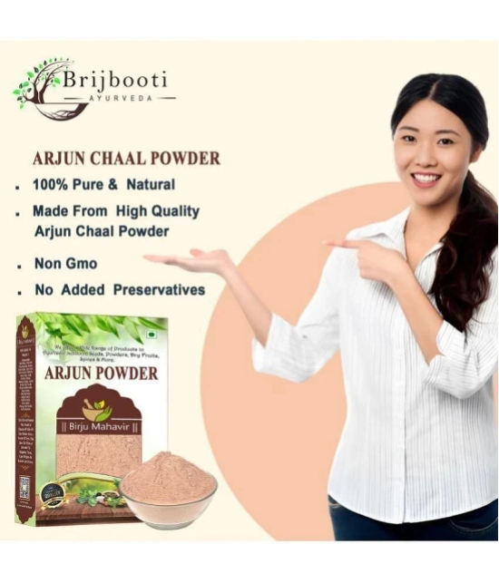 Brijbooti Arjun Chaal Powder - 400 gm | Promotes Heart Health | Manages Cholesterol Level