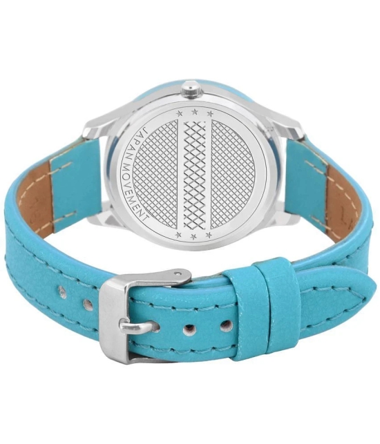 David Miller - Green PU Analog Womens Watch