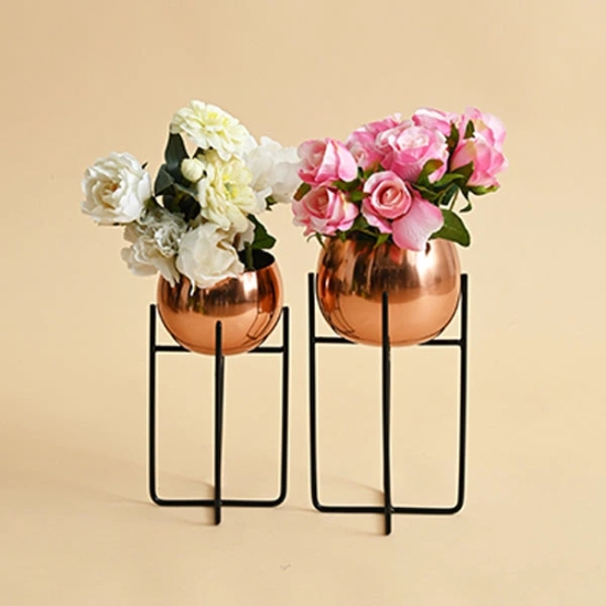 Desk Planter Set of 2-Golden