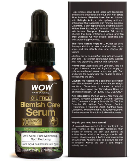 WOW Skin Science Blemish Care Serum - 50mL