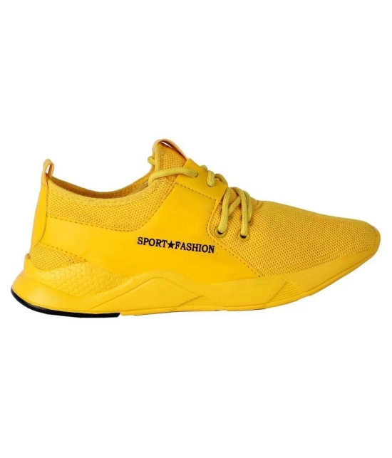 Aadi Sneakers Yellow Casual Shoes - 10