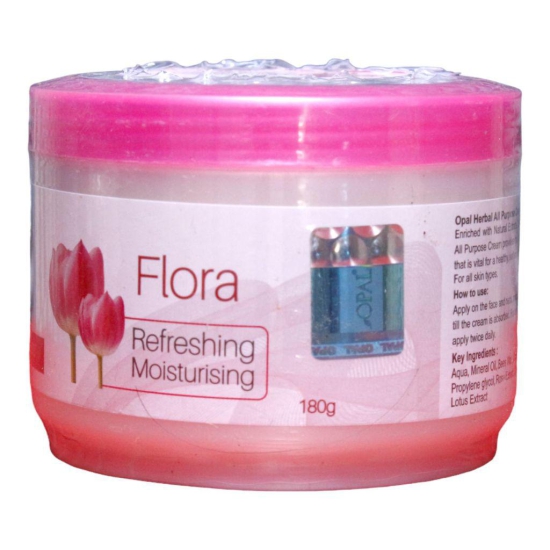 Opal Herbal Flora Cream Refreshing Moisturising Cream - 500GM