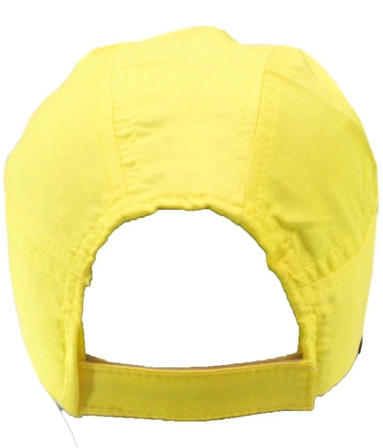 JMALL - Yellow Cotton Mens Cap ( Pack of 1 ) - Yellow