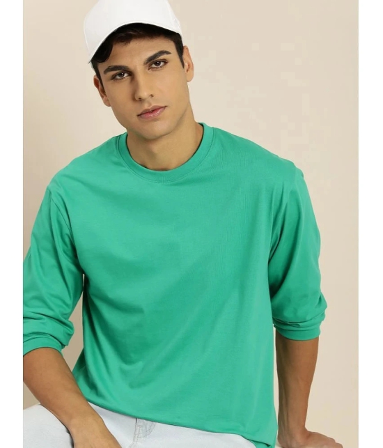 Dillinger - Green 100% Cotton Oversized Fit Mens T-Shirt ( Pack of 1 ) - None