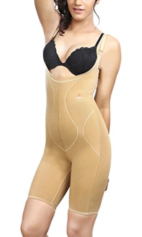 ADORNA Body Slimmer for Women: Full Body Firm Compression Shapewear Bodysuit for Tummy Control