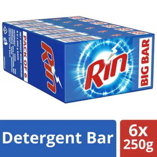 Rin Detergent Soap 6 Pcs