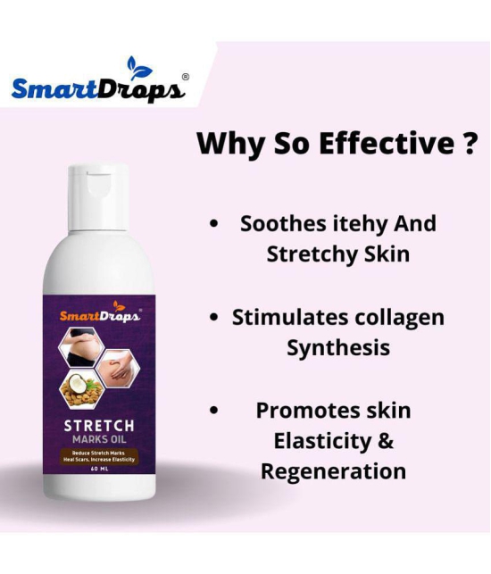 Smartdrops Smartdrops Stretch Mark Remover Shaping & Firming Oil 60 mL - Pack of 2