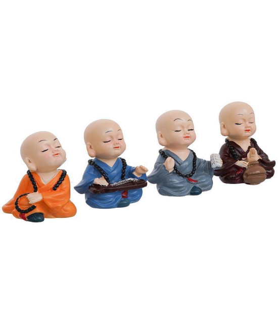 eCraftIndia Couple & Human Figurine 6 cm - Pack of 4