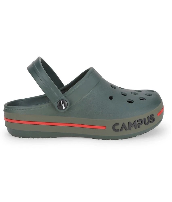 Campus - Olive Mens Clogs - None