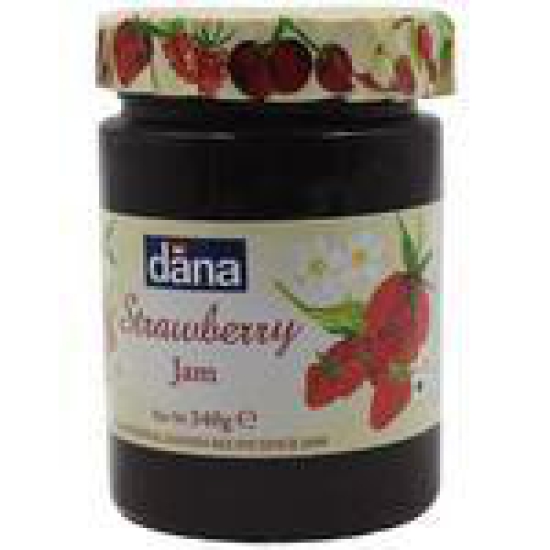 Dana Jam  Strawberry Preserve 340 G Bottle