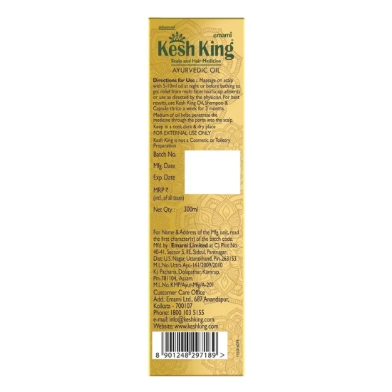 Kesh King Ayurvedic Oil 300ml