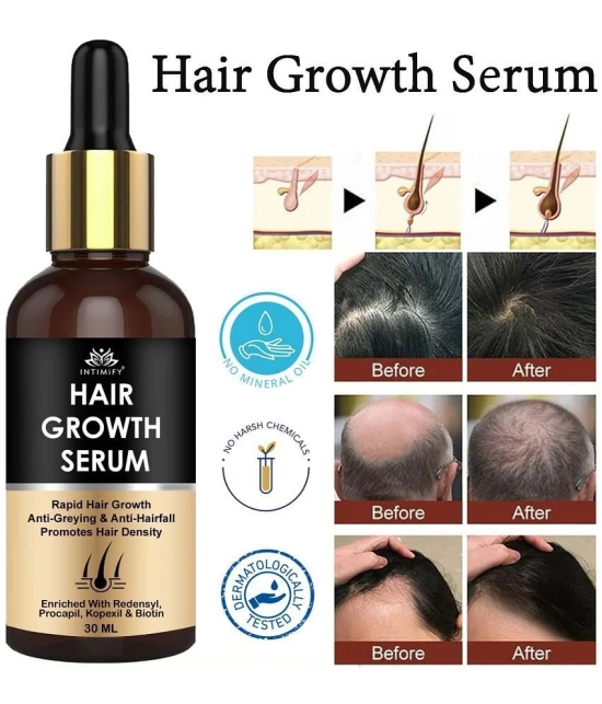 Intimify Hair Growth Serum, Hair regrowth, Bhringraj Oil, Anti Hairfall Hair Serum, 30 mL