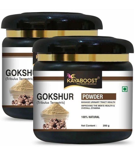 KAYABOOST GOKSHURA / GOKHRU Powder, Pack of 2 (400 g)