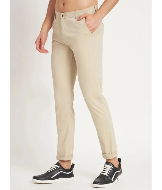 RAGZO Regular Flat Mens Chinos - Beige ( Pack of 1 ) - None