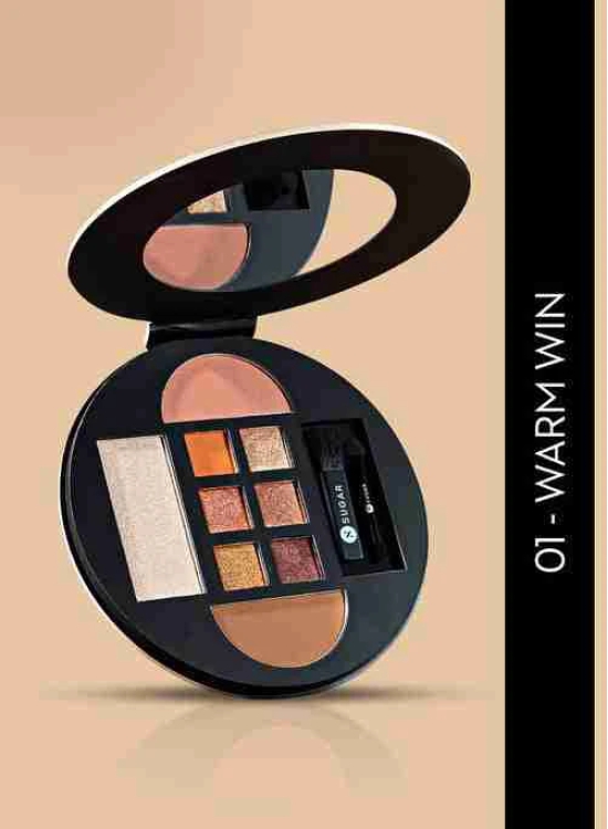 Contour De Force Eyes And Face Palette 01 - Warm Win