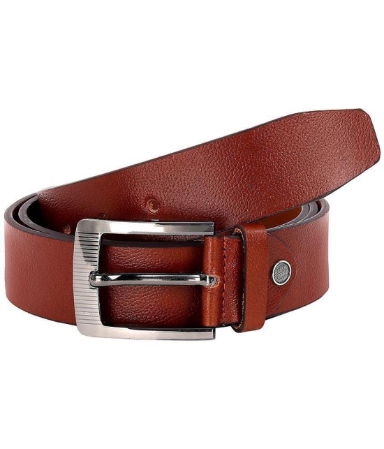 Leather World - Leather Men's Casual Belt ( Pack of 1 ) - None