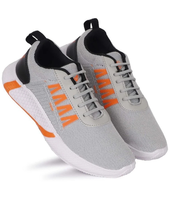 Port Mens Gray Running Shoes - None