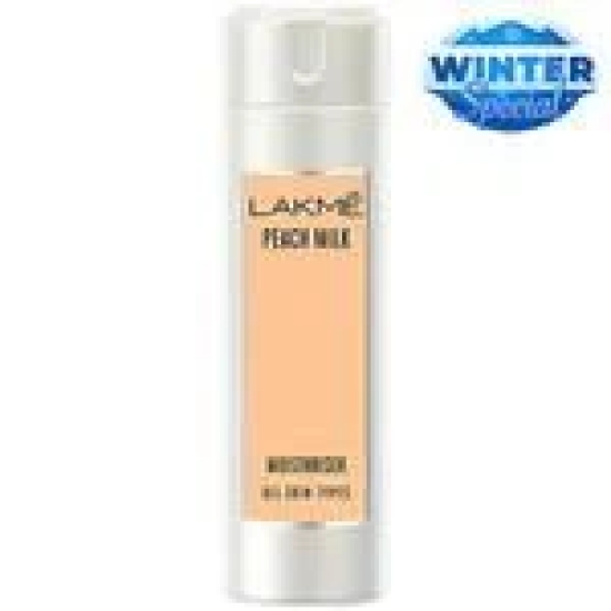 Lakme Moisturiser - All Skin Types, Peach Milk, 120 Ml