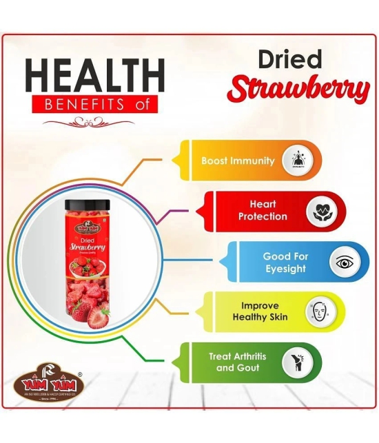 YUM YUM Premium Dried Strawberries 150 g