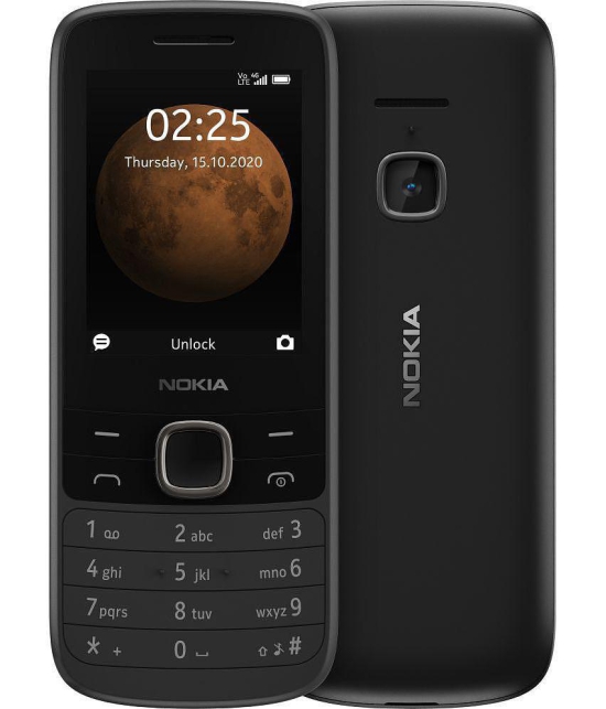 Nokia 225 4G Dual SIM Feature Phone Black