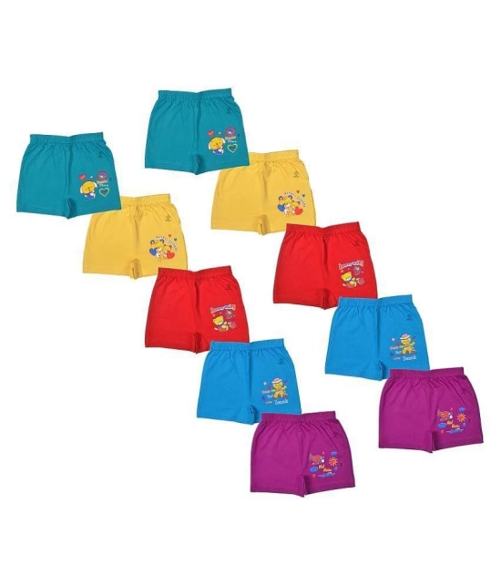 Sathiyas akash 100% cotton unisex baby Drawers - Pack of 10 - None