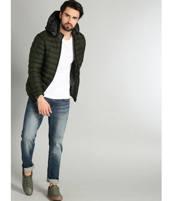 ADORATE Polyester Men''s Casual Jacket - Olive ( Pack of 1 ) - None