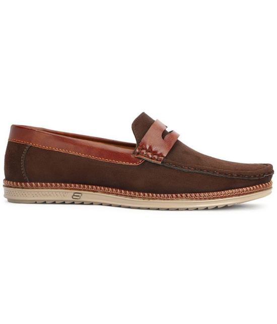 Buxton Brown Mens Penny - 7