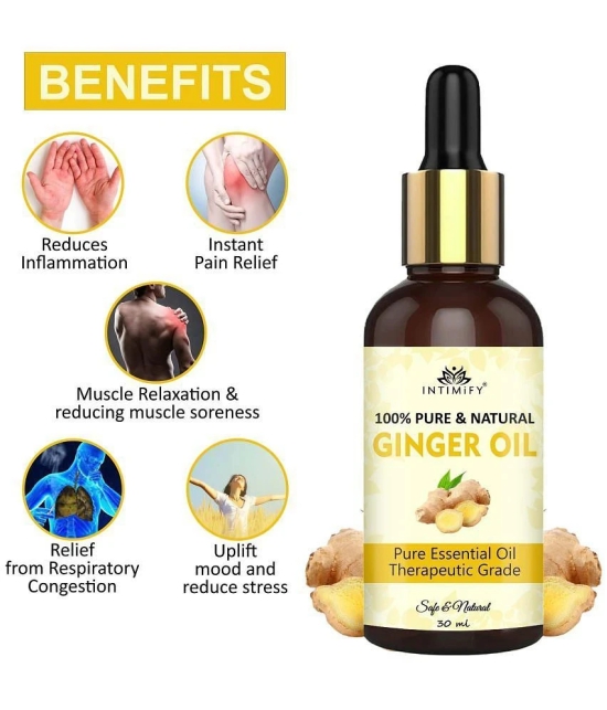 Intimify Fat Burning Ginger Oil, Belly Fat Loss Oil, Weight Loss Oil, Shaping & Firming Oil 30 ml