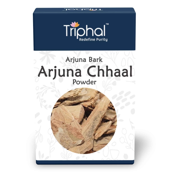 Arjuna Bark Powder - Arjun Chhaal Powder | Pure & Natural | Triphal