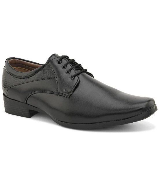 Sir Corbett Black Mens Derby Formal Shoes - None