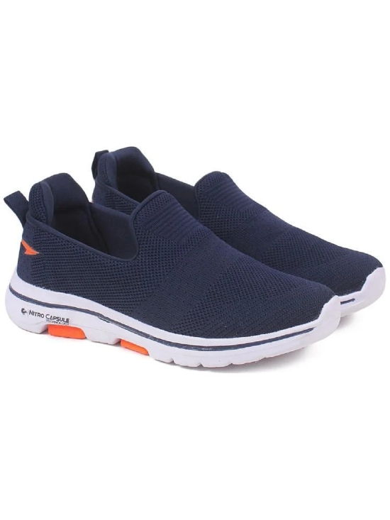 ASIAN SUPERWALK-08N Navy Mens Slip-on Shoes - None