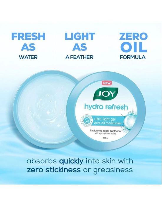 Joy Hydra Refresh Ultra Light Gel Zero-Oil Moisturiser (150 ml X 2)