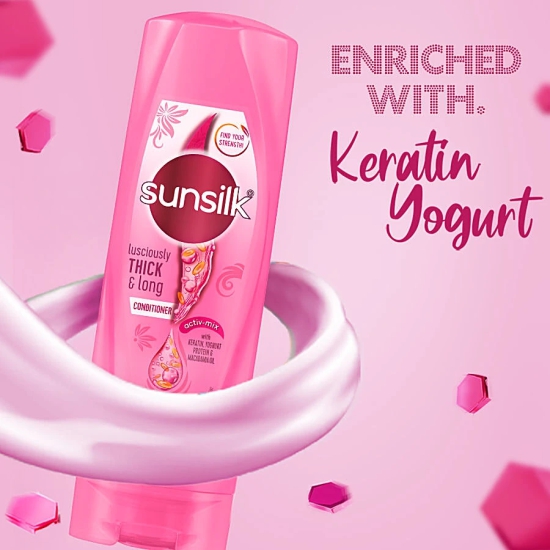 Sunsilk Conditioner Lusciously Thick & Long, 180 ml