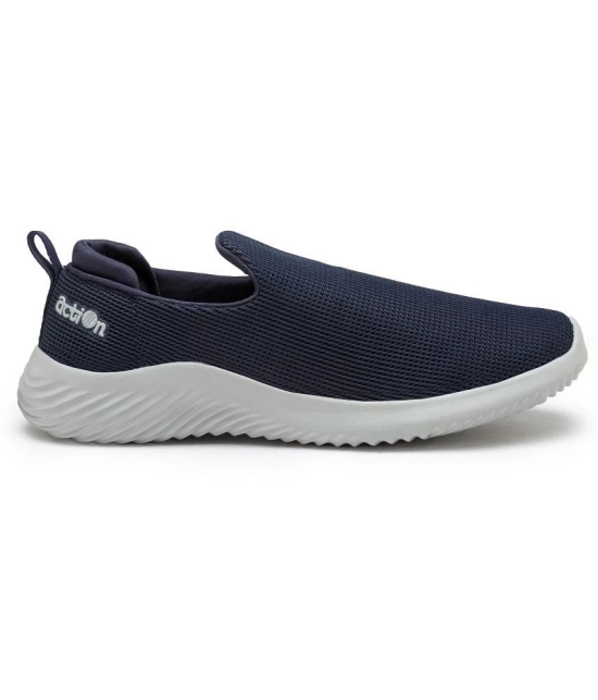 Action - Navy Mens Sports Running Shoes - None