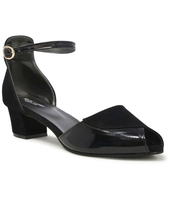 MARC LOIRE - Black Women's Peep Toes Heels - None