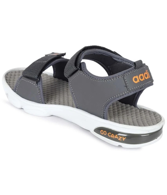 Aadi - Gray Mens Sandals - None