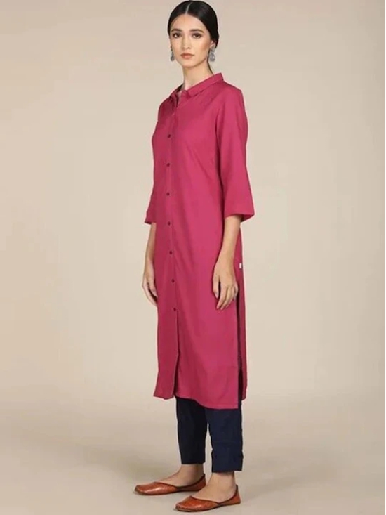 Shirt Collar A-Line Kurta