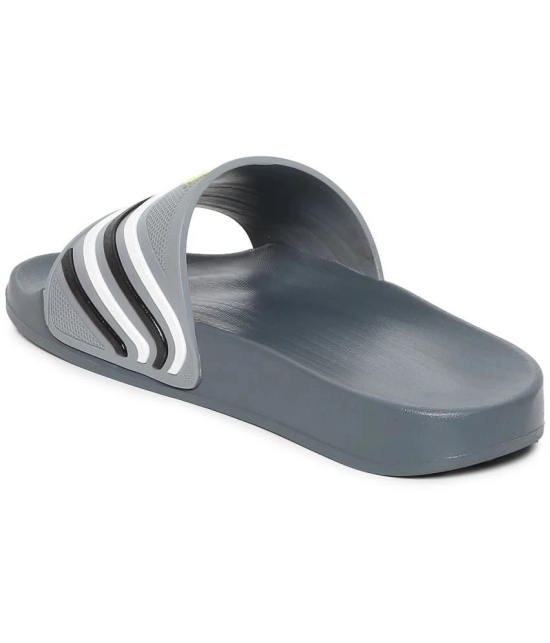 Paragon - Gray Mens Slide Flip Flop - None