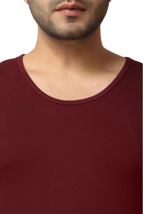 Mens Maroon Gym Vest Stringer And Tank Top-XXL / Maroon