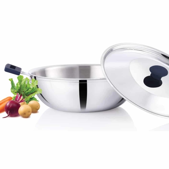 Premier Elite 3-PLY Stainless Steel Kadai - 30 cm