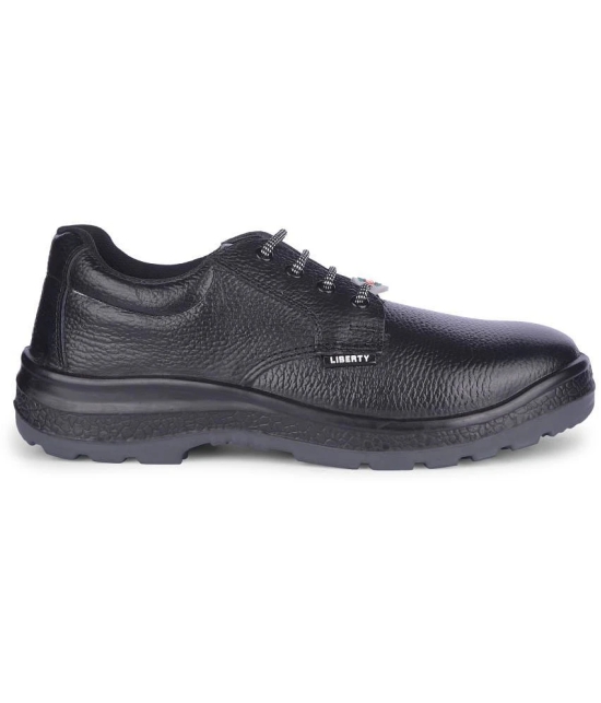 Liberty Derby Black Safety Shoes - 9