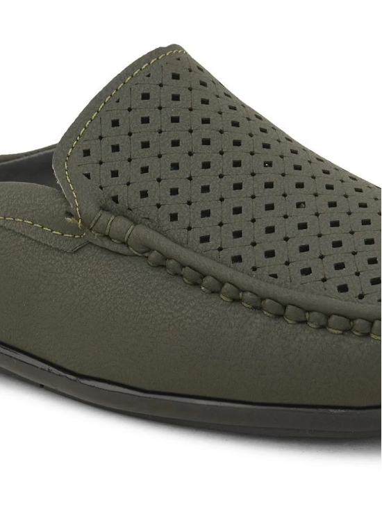 Sir Corbett Olive Mens Slip on - 11