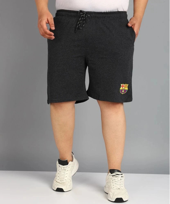 XFOX Charcoal Blended Mens Shorts ( Pack of 1 ) - None