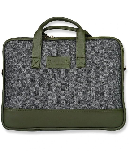 Da Tasche - Olive Fabric Folio - Olive