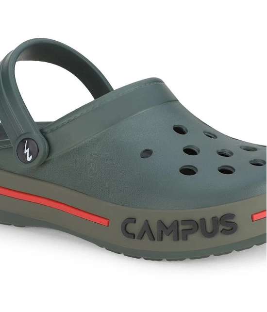 Campus - Olive Mens Clogs - None