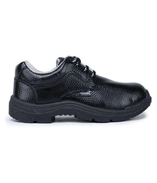 Liberty Low Ankle Black Safety Shoes - 9